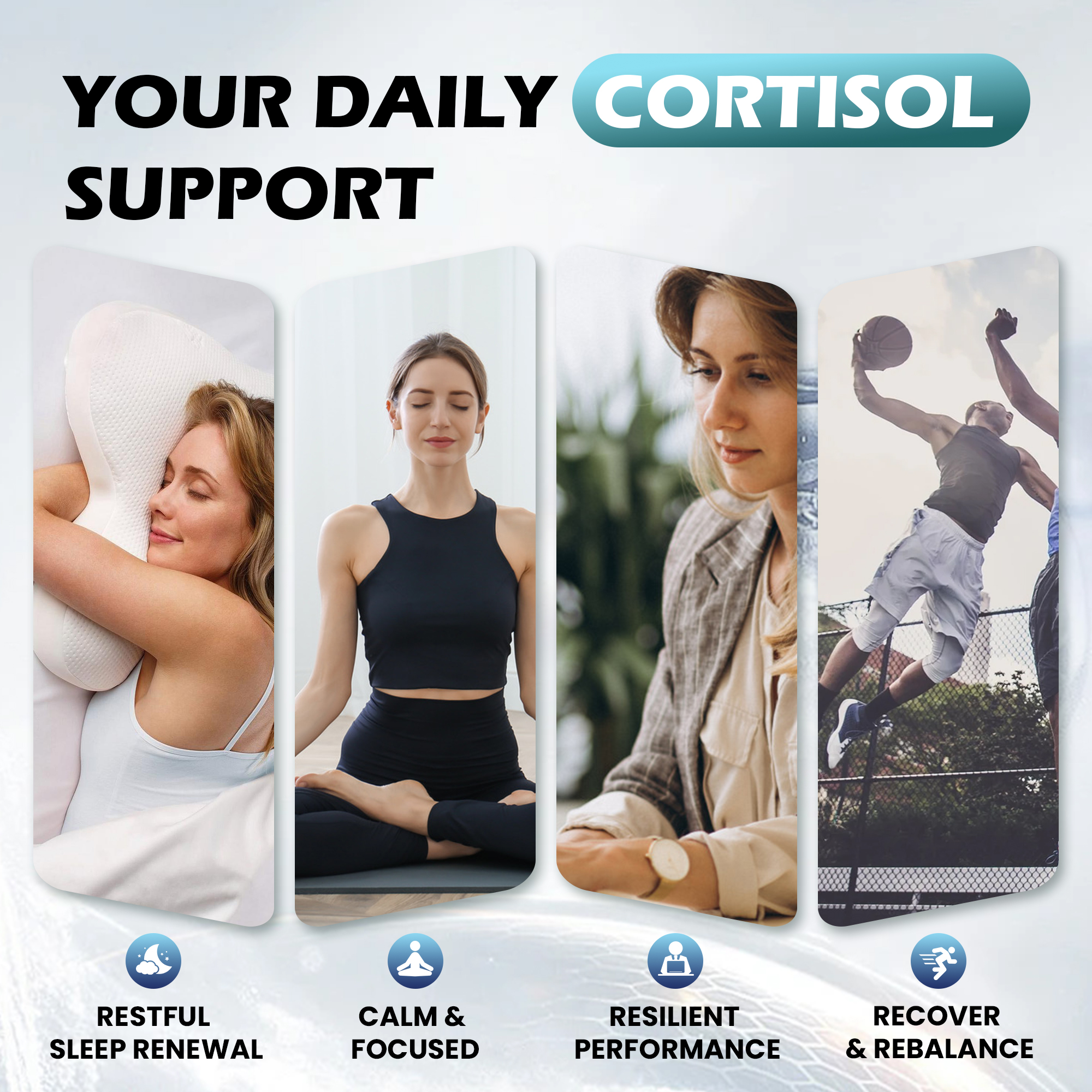 Cortisol Support Drops 18 in 1 – Stress & Sleep – Magnesium, Ashwagandha, GABA – 60mL - Image 8